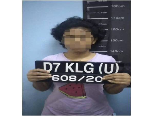 Suspek direman empat hari bagi membantu siasatan. Foto ihsan Polis Klang Utara.