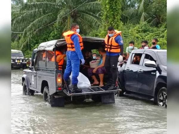Lokasi mangsa ditemui lemas oleh penduduk kampung.