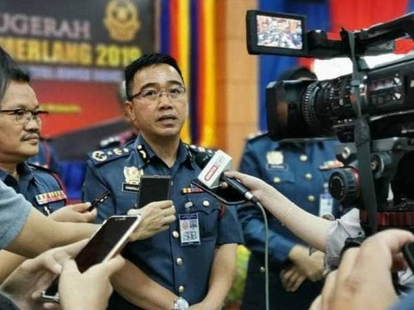 Kamarulzaman ditemui pemberita.