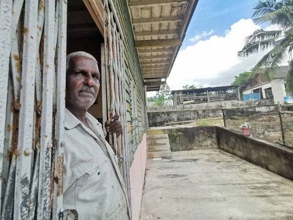 Nor Salim Krishnan mengharapkan bantuan rumah agar keluarganya dapat hidup dengan selesa.