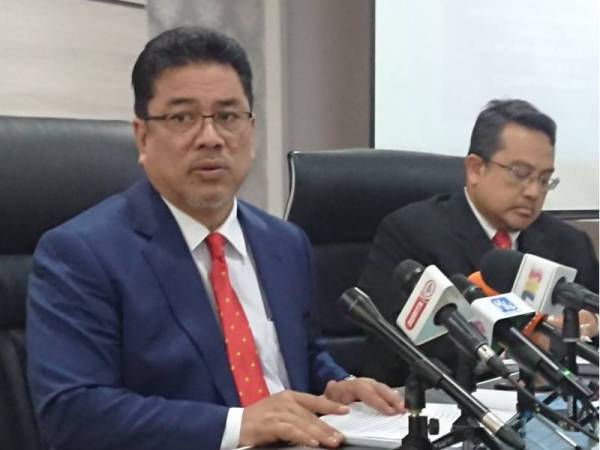 Sulaiman pada sidang akhbar selepas membentangkan Belanjawan Melaka 2021 dalam Sidang DUN Melaka di Ayer Keroh hari ini.