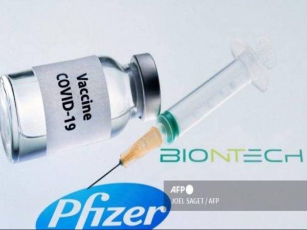 Pfizer alahan vaksin Pekerja Kesihatan
