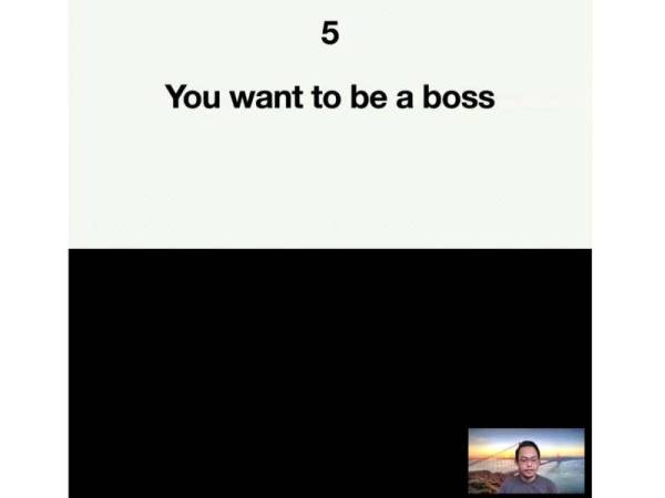 Nik Muhammad Amin menegaskan satu daripada enam sebab mengapa seseorang itu tidak patut memulakan syarikat startup pada Webinar Bisnes&Usahawan Era Digital dan Covid yang disiarkan secara langsung menerusi aplikasi Zoom pada Ahad.