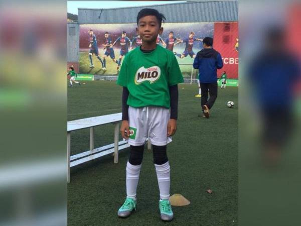 Farish Zakry bercita-cita beraksi di luar negara suatu hari nanti.