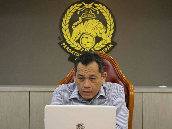 Hamidin turut menghadiri taklimat dalam talian ketua-ketua pegawai eksekutif kelab Liga Malaysia (Liga-M) 2021 yang berakhir pada Khamis.