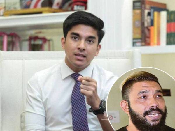 Syed Saddiq. Gambar kecil: Papagomo