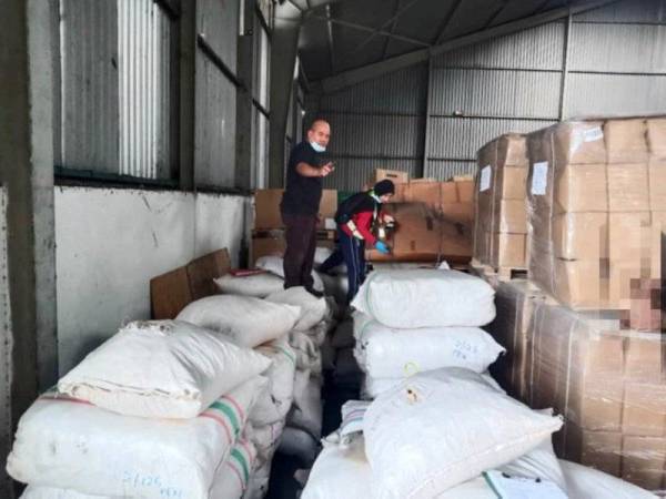 Sebanyak 125 guni yang mengandungi herba perubatan dirampas oleh Maqis dalam pemeriksaan yang dilakukan petang Khamis.