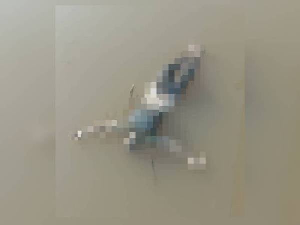 Mangsa ditemui terapung di sungai di Kampung Kuang Buang, Mukim Lesong Lesong, Pokok Sena pada pagi Sabtu.