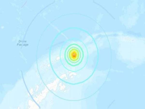 Gempa bumi kuat bermagnitud 7.0 pada skala Richter dilaporkan berlaku di selatan Kepulauan Shetland 7.36 pagi pada Ahad.