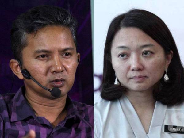 Kamarul Zaman Yusoff dan Hannah Yeoh