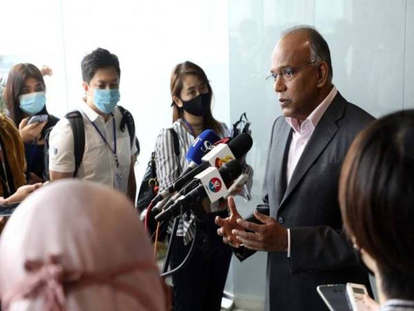 K Shanmugam - Foto CNA