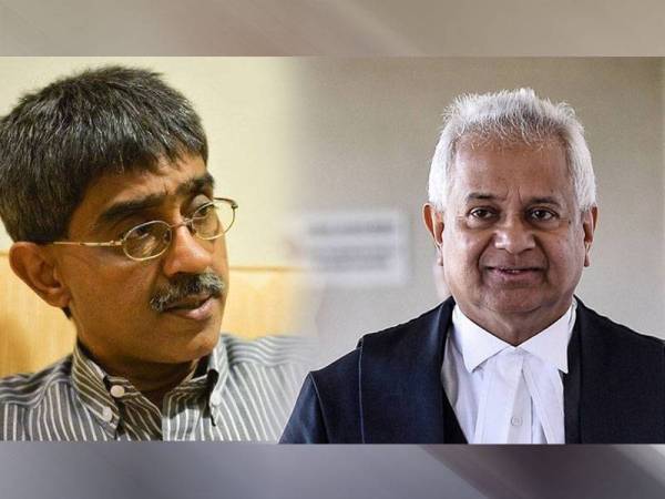 Gambar dari kiri: Mohammed Haniff Khatri, Tommy Thomas