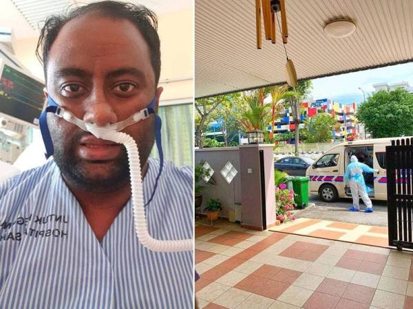 Dr Dalvin berkongsi pengalaman beliau yang hampir mengalah ketika bertarung dengan virus Covid-19. - Foto FB Public Health Malaysia Gambar kanan: Sumber gambar daripada Facebook