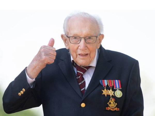 Kapten Sir Tom Moore. - Foto BBC