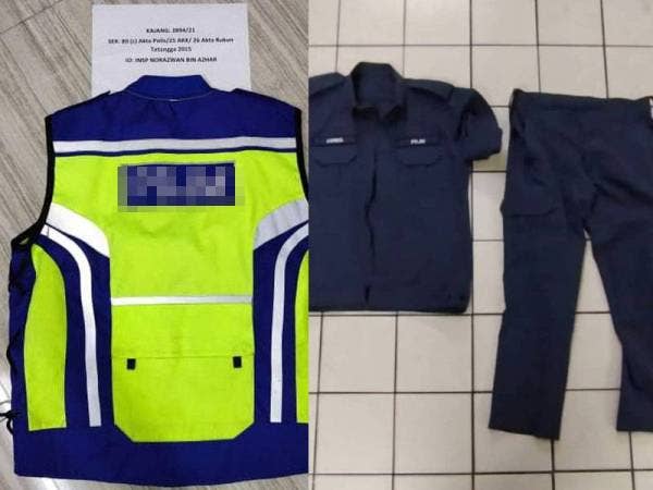 Antara barang kes yang dirampas dengan penahanan Yang Dipertua NGO berkenaan di Kajang baru-baru ini.