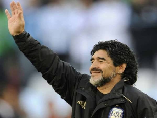 Maradona meninggal dunia akibat sakit jantung pada 25 November tahun lalu. - Foto AFP