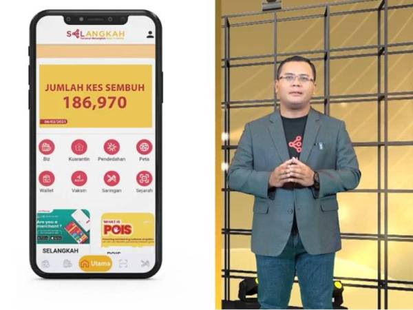 Amirudin Shari berucap ketika Majlis Pelancaran Aplikasi SELangkah secara maya di Facebook Media Selangor pada Selasa.