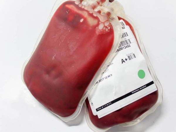 Darah didermakan ketika PKP di Sabah jauh lebih rendah daripada keperluan kira-kira 70,000 pain darah setahun. Foto 123RF