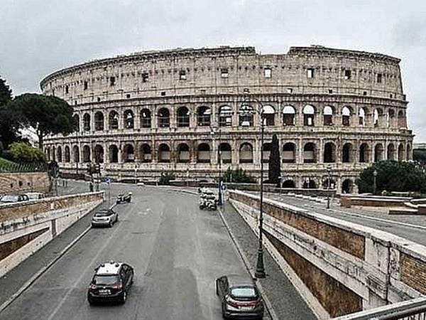 Kemelesetan ekonomi turut melanda Itali ketika pandemik Covid-19 masih belum dapat dibendung di negara tersebut. - Foto AFP