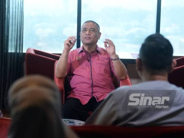 Saarani ketika diwawancara Sinar Ahad di Kuala Lumpur Khamis lalu.