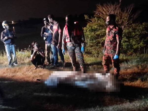Mangsa ditemukan lemas di Sungai Muda pada malam Sabtu.