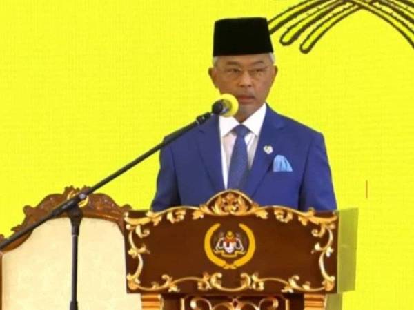 Al-Sultan Abdullah bertitah selepas perkenan menyempurnakan Majlis Pemasyhuran Bandaraya Kuantan dan Perasmian Kompleks Bandaraya Kuantan di sini pada Ahad.