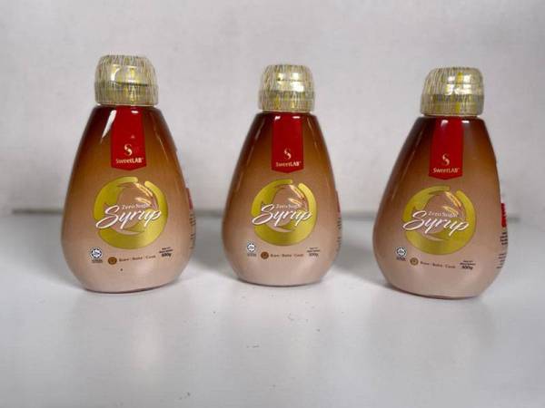 SweetLAB Zero Sugar Syrup dijual dengan harga RM35.