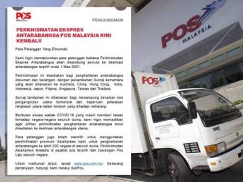 Pembaharuan Lesen Kenderaan Motor di pejabat pos dihentikan hingga 