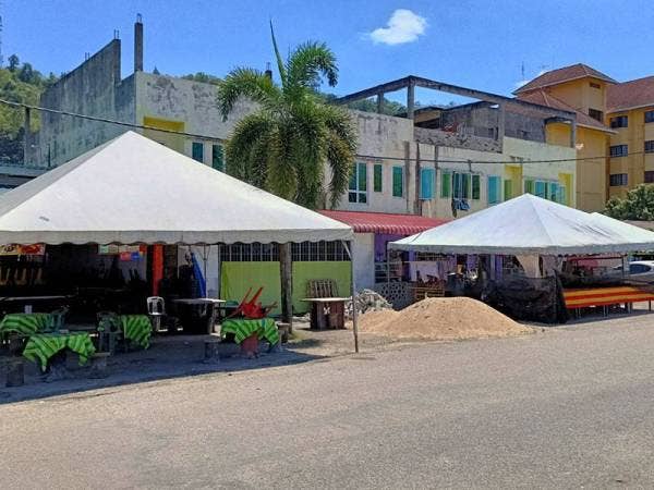 Beberapa kedai makan yang sebelum ini tular dan dipenuhi pelanggan kini ditutup.