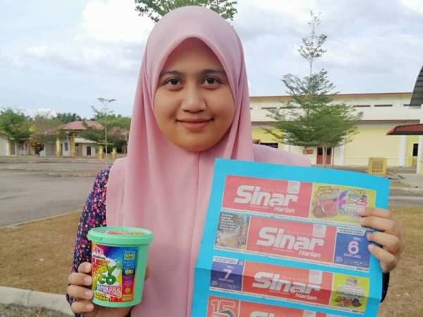 Nur Amanina terpilih pemenang utama peraduan.