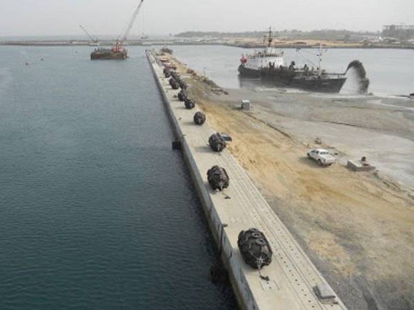 Pelabuhan Bata di Equatorial Guinea