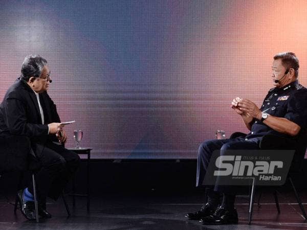 Abdul Hamid (kanan) pada Program Bersama KPN yang disiarkan menerusi platform Sinar Harian pada Rabu.