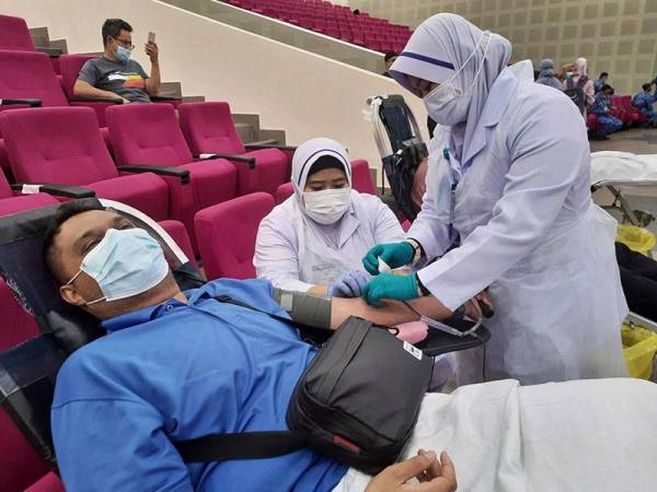 Mohd Suhaimi sudah 26 kali menderma darah.