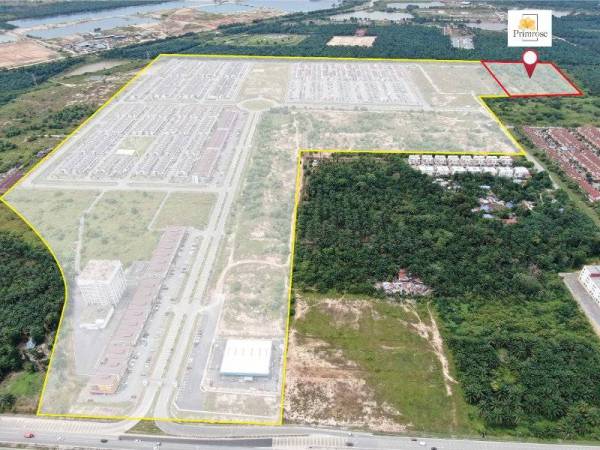 Pemandangan kawasan Saujana KLIA dari udara.