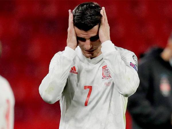 Reaksi Morata selepas La Roja sekadar melakar keputusan seri ketika melayan kunjungan Greece.