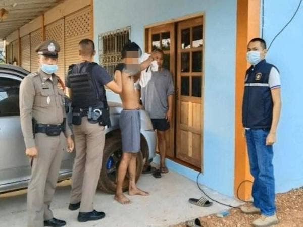 Suspek ditahan dengan mudah selepas terlena di rumah mangsa. - Foto Indiatimes