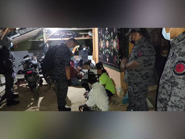 Seramai 43 PATI ditahan dalam Ops Bersepadu di Bukit Puchong pada Jumaat.