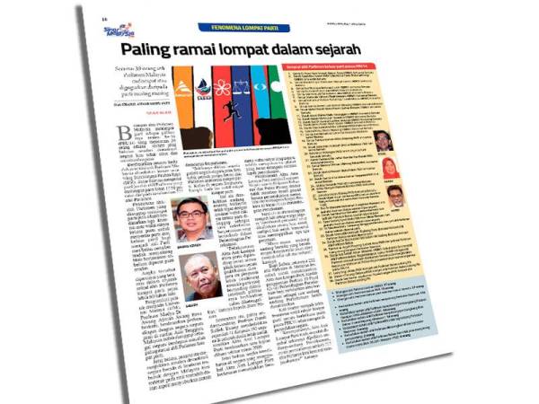 Keratan Sinar Harian 1 April.