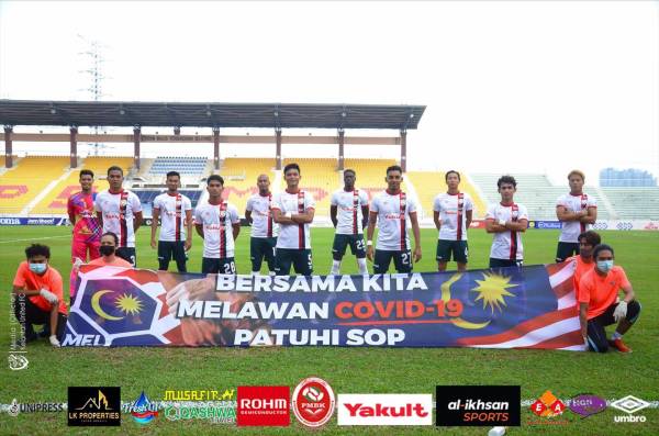 Skuad Kelantan United pada musim ini. Foto: Kelantan United Football Club