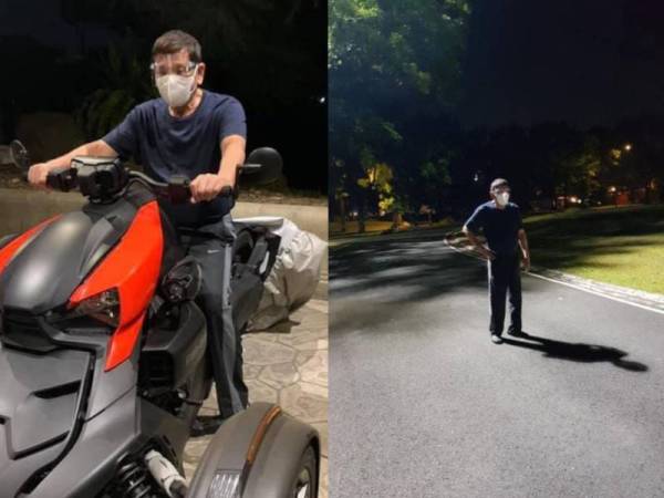 Pembantu rapat Duterte berkongsi gambar beliau untuk menjawab desas-desus tentang keadaan kesihatan pemimpin itu yang didakwa merosot. - Foto Agensi