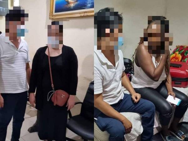 Polis menahan empat wanita warga asing dalam serbuan Ops Noda di sebuah hotel di Kuala Lumpur pada Selasa.