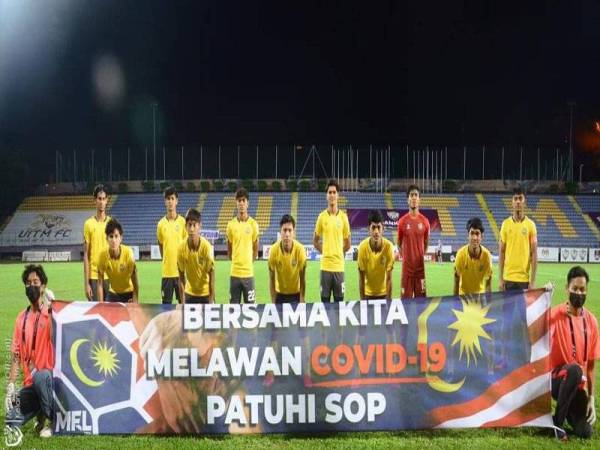 Barisan anak buah Yusri yang diturunkan ketika melayan kunjungan Kelantan United pada aksi Liga Premier di Shah Alam pada Sabtu. - Foto Kelantan United FC