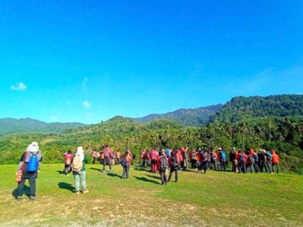 Kawasan di Jeli yang menjadi lokasi kajian 48 penuntut Geosains, Fakulti Sains Bumi (FSB) UMK dan 36 mahasiswa jurusan Geologi dari beberapa universiti di Indonesia.