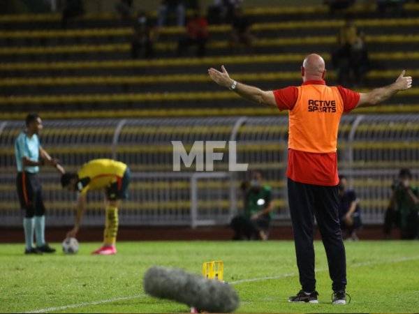 Bojan menjelaskan sepatutnya pasukannya keluar sebagai pemenang pada perlawanan tersebut. - Foto Malaysia Football League