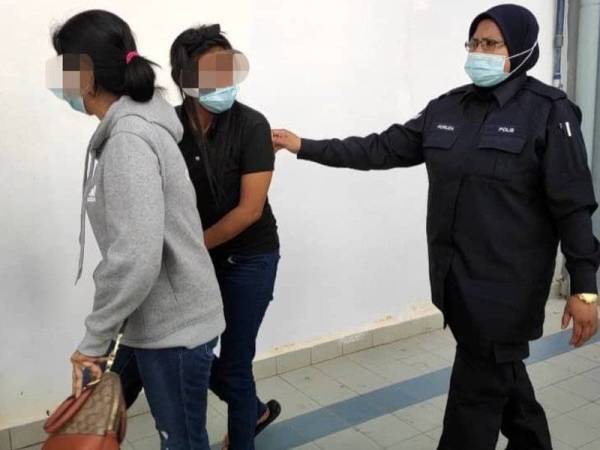 Dua wanita turut ditahan bagi membantu siasatan kes pecah rumah di Ambangan Heights Sungai Petani Khamis lalu.