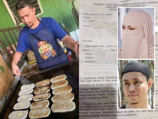Peniaga burger dikenakan kompaun RM50,000 kerana kesalahan berniaga lebih masa daripada jam 10 malam pada tempoh PKP di hadapan rumahnya pada Ahad.