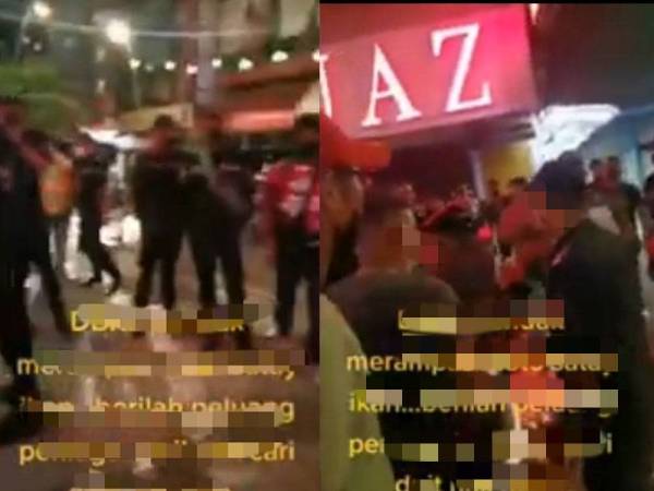 DBKL membuat satu laporan polis berhubung insiden provokasi peniaga tidak berlesen di Jalan TAR, Kuala Lumpur.