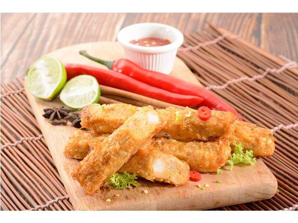 Chicken Ring Roll mudah disediakan.