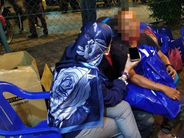 Mohd Alaudin (kiri) ketika ditemui pada program Kongsi Nikmat anjuran Yayasan Setia Negara Malaysia (YASENM) pada 1 Mei lalu.