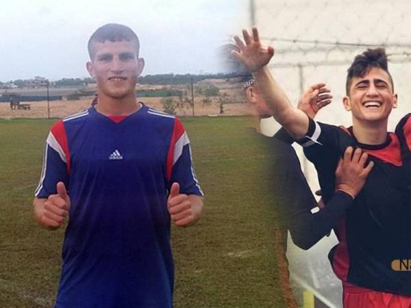 Said Yousef Odeh (kanan) dan Muatah al-Zaanin maut dalam serangan jet Israel di Genting Gaza. - Agensi